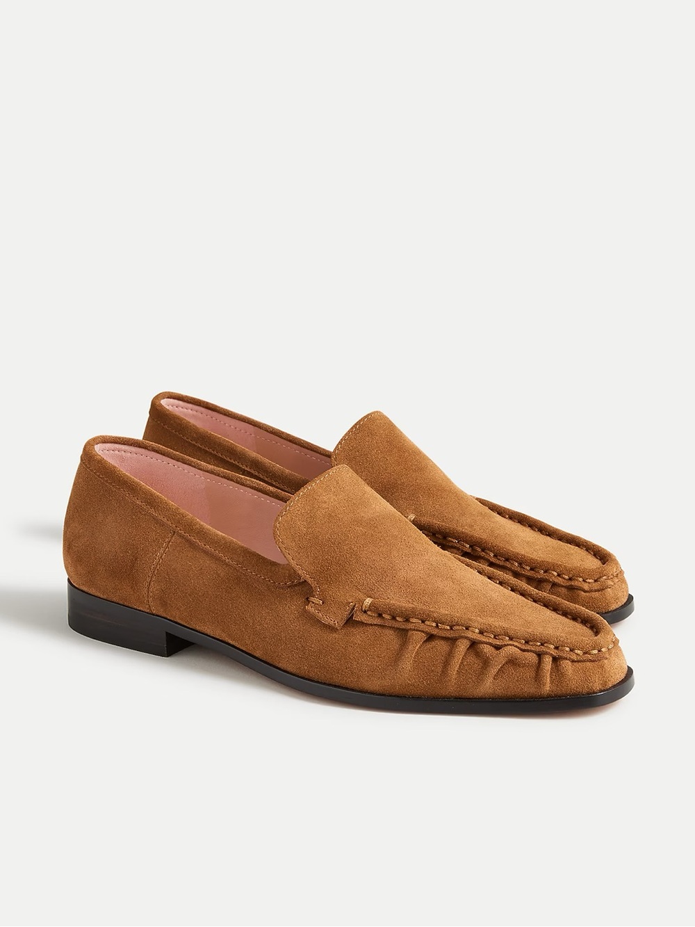 J.Crew Minimal Loafer in BLUE Suede